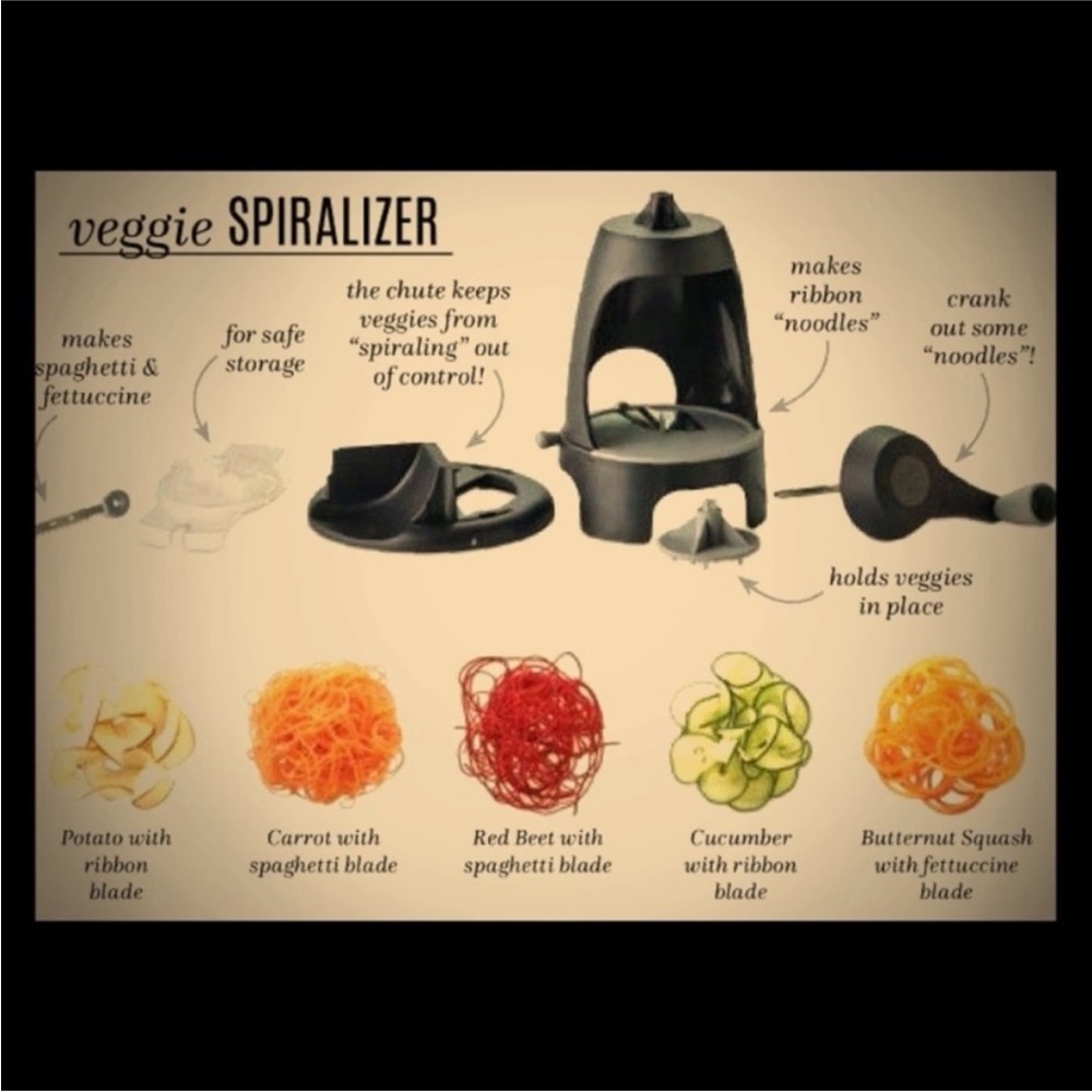 Pampered Chef Veggiie Spiralizer - Picture 4 of 5